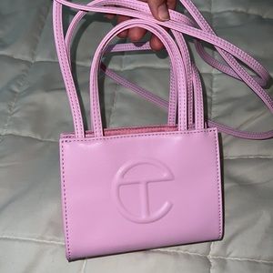 Telfar Small Shopping Bag Bubblegum Pink